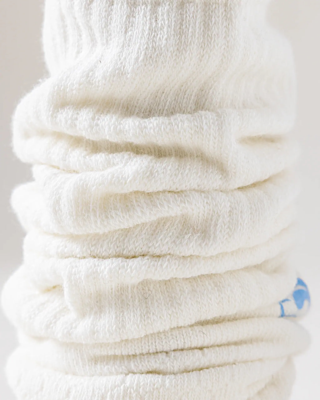HYACINTH HYALINE Woman Socks Pure Color Set , Cream White, 3 Pairs, Medium Crew image 3