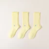 Hyacinth hyaline moon glow socks