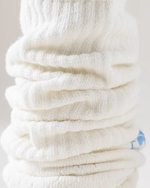 Hyacinth hyaline Cream White socks