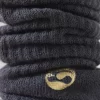 Hyacinth hyaline gravel black socks