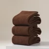 Hyacinth hyaline nutmeg brown socks