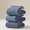 Hyacinth hyaline cascade blue socks