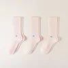 Hyacinth hyaline pink socks